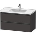 Duravit Waschtischunterbau Ketho.2 984x549x455mm graphit supermatt