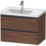 Duravit Waschtischunterbau Ketho.2 784x549x455mm nussbaum dunkel