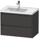 Duravit Waschtischunterbau Ketho.2 784x549x455mm graphit supermatt