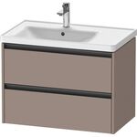 Duravit Waschtischunterbau Ketho.2 784x549x455mm taupe supermatt