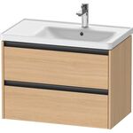 Duravit Waschtischunterbau Ketho.2 784x549x455mm eiche natur