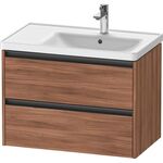 Duravit Waschtischunterbau Ketho.2 784x549x455mm nussbaum natur