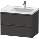 Duravit Waschtischunterbau Ketho.2 784x549x455mm graphit supermatt