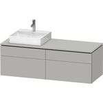 Duravit Waschtischunterbau L-CUBE 1420x482x550mm betongr ma o ES