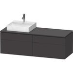 Duravit Waschtischunterbau L-CUBE 1420x482x550mm gra s-matt o ES