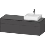 Duravit Waschtischunterbau L-CUBE 1420x482x550mm gra ma o ES