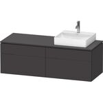 Duravit Waschtischunterbau L-CUBE 1420x482x550mm gra s-matt o ES
