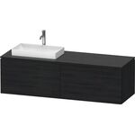 Duravit Waschtischunterbau L-CUBE 1620x482x550mm Ei sw o ES
