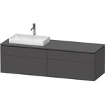 Duravit Waschtischunterbau L-CUBE 1620x482x550mm gra ma o ES