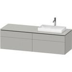 Duravit Waschtischunterbau L-CUBE 1620x482x550mm betongr ma o ES