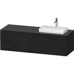 Duravit Waschtischunterbau L-CUBE 1620x482x550mm Ei sw o ES