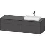 Duravit Waschtischunterbau L-CUBE 1620x482x550mm gra ma o ES