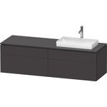 Duravit Waschtischunterbau L-CUBE 1620x482x550mm gra s-matt o ES