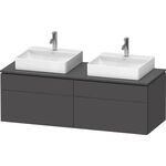 Duravit Waschtischunterbau L-CUBE 1420x482x550mm gra ma o ES