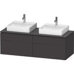 Duravit Waschtischunterbau L-CUBE 1420x482x550mm gra s-matt o ES