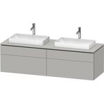 Duravit Waschtischunterbau L-CUBE 1620x482x550mm betongr ma o ES