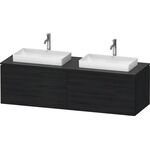 Duravit Waschtischunterbau L-CUBE 1620x482x550mm Ei sw o ES