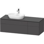 Duravit Waschtischunterbau L-CUBE 1420x482x550mm gra ma o ES