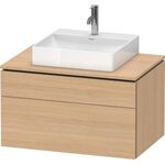 Duravit Waschtischunterbau L-CUBE 820x482x550mm Ei na o Einrichtungssystem