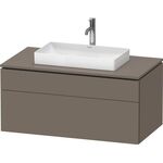 Duravit Waschtischunterbau L-CUBE 1020x482x550mm fla gr sdm o ES