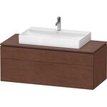 Duravit Waschtischunterbau L-CUBE 1220x482x550mm sw hgl o ES