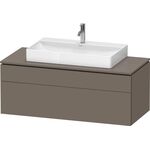 Duravit Waschtischunterbau L-CUBE 1220x482x550mm fla gr sdm o ES