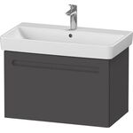 Duravit Waschtischunterbau Duravit No 1 1 Auszug, 740x426mm graphit matt