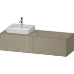 Duravit Waschtischunterbau WHITE TULIP 1600x408x550mm Steingr hgl o ES