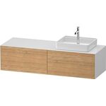 Duravit Waschtischunterbau WHITE TULIP 1600x408x550mm Ei na mass / we hgl o ES