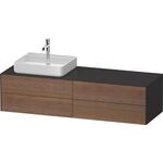 Duravit Waschtischunterbau WHITE TULIP 1600x408x550mm amerik NB / gra sdm o ES