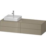 Duravit Waschtischunterbau WHITE TULIP 1600x408x550mm Steingr hgl o ES
