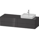 Duravit Waschtischunterbau WHITE TULIP 1600x408x550mm amerik NB / gra sdm o ES