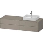Duravit Waschtischunterbau WHITE TULIP 1600x408x550mm Steingr sdm o ES