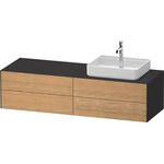 Duravit Waschtischunterbau WHITE TULIP 1600x408x550mm Ei na mass / gra sdm o ES