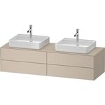 Duravit Waschtischunterbau WHITE TULIP 1600x408x550mm ta sdm o ES