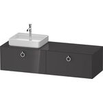 Duravit Waschtischunterbau WHITE TULIP 1600x408x550mm amerik NB / gra sdm o ES