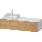 Duravit Waschtischunterbau WHITE TULIP 1600x408x550mm Ei na mass / we hgl o ES