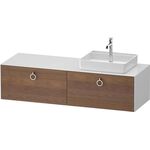 Duravit Waschtischunterbau WHITE TULIP 1600x408x550mm amerik NB / we hgl o ES