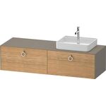 Duravit Waschtischunterbau WHITE TULIP 1600x408x550mm Ei na mass / Steing sdm o