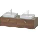 Duravit Waschtischunterbau WHITE TULIP 1600x408x550mm ami NB / Steingr hgl o ES