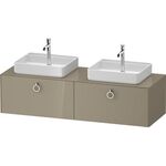 Duravit Waschtischunterbau WHITE TULIP 1600x408x550mm Steingr hgl o ES