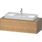 Duravit Waschtischunterbau WHITE TULIP 1300x408x550mm Ei na mass /steingrau hgl