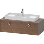 Duravit Waschtischunterbau WHITE TULIP 1300x408x550mm ami NB / Steingr sdm o ES