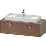 Duravit Waschtischunterbau WHITE TULIP 1300x408x550mm ami NB / Steingr hgl o ES