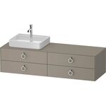 Duravit Waschtischunterbau WHITE TULIP 1600x408x550mm Steingr sdm o ES