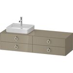 Duravit Waschtischunterbau WHITE TULIP 1600x408x550mm Steingr hgl o ES