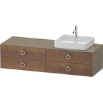 Duravit Waschtischunterbau WHITE TULIP 1600x408x550mm ami NB / Steingr hgl o ES