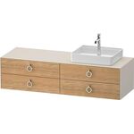 Duravit Waschtischunterbau WHITE TULIP 1600x408x550mm Ei na mass / No we sdm o