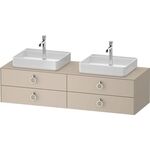 Duravit Waschtischunterbau WHITE TULIP 1600x408x550mm ta sdm o ES