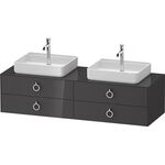 Duravit Waschtischunterbau WHITE TULIP 1600x408x550mm ami NB / Steingr sdm o ES